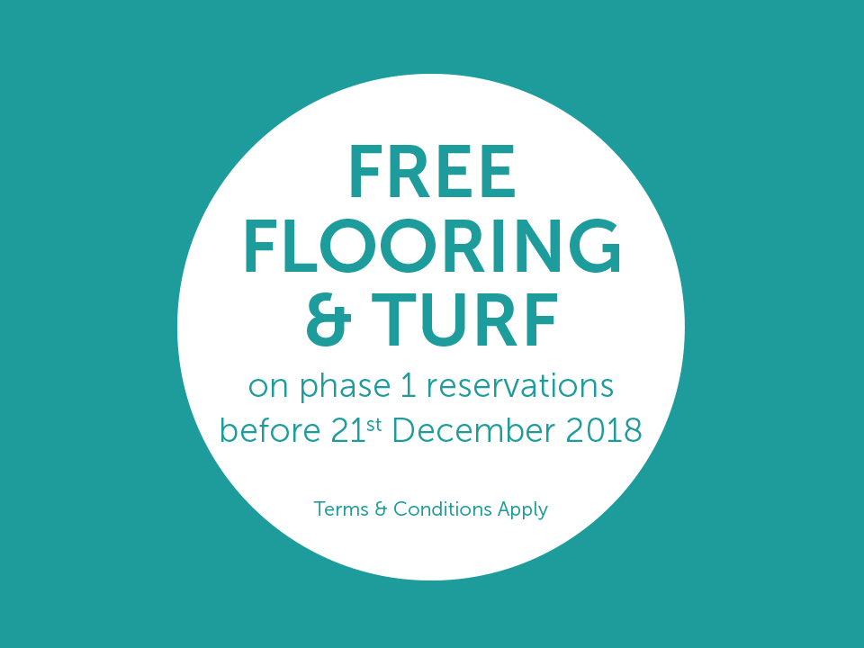 Free Flooring & Turf On Phase 1 Reservations
